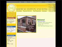 Tablet Screenshot of dmhuston.com